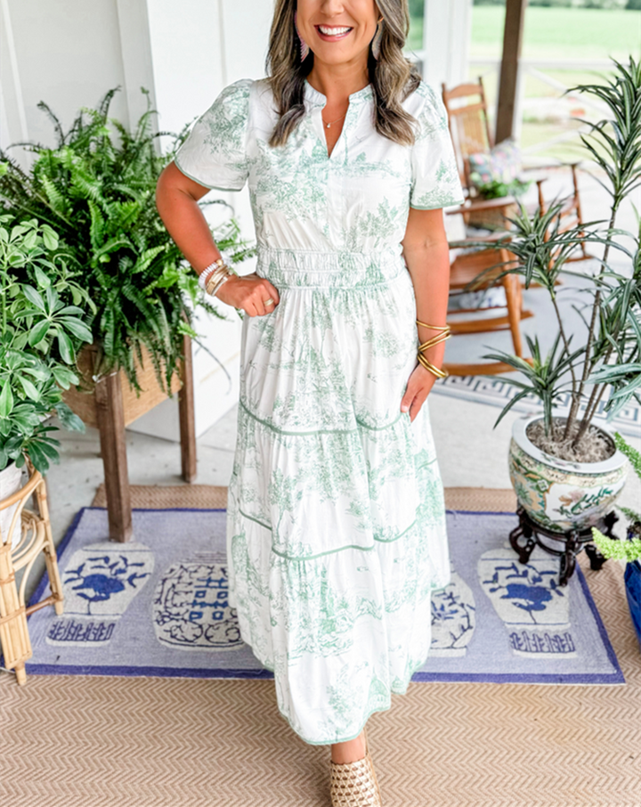 Women’s Dress | Toile Classic Maxi