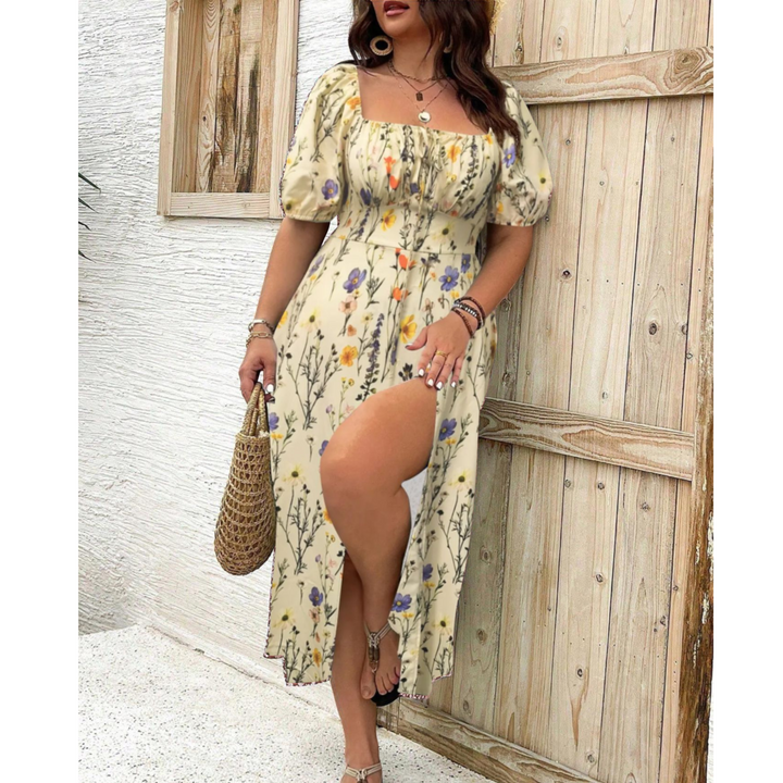 Women's Dress | Slide Slit Detail Midi