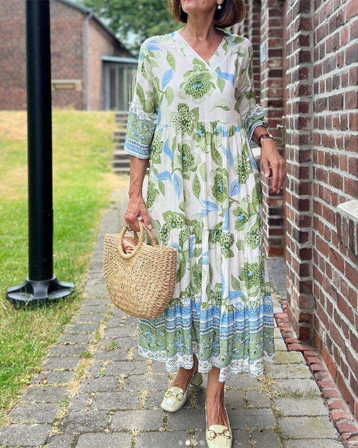 Anna Floral Summer Dress