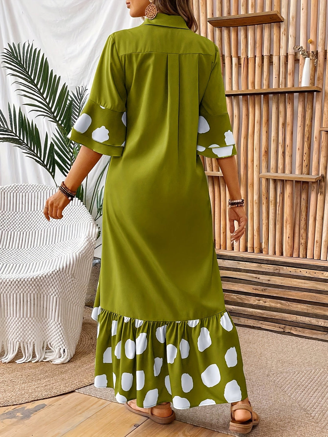 Amber Polka Dot Dress