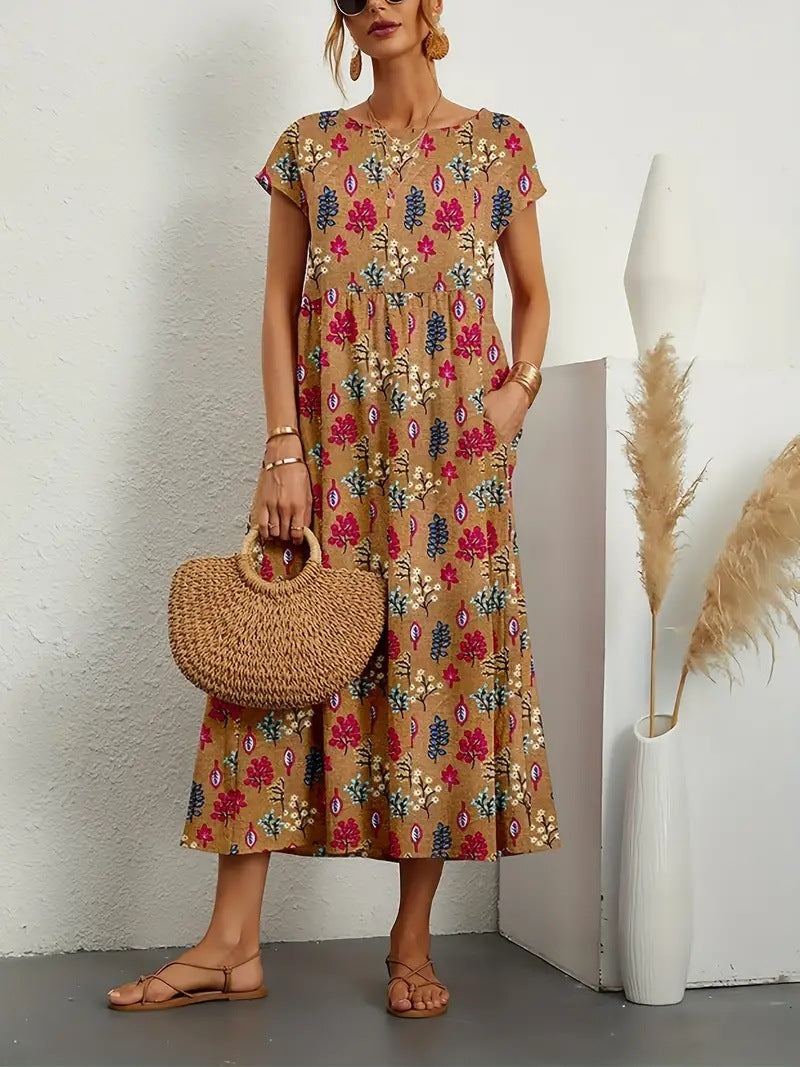 Women’s Dress | Midi All-Over Print