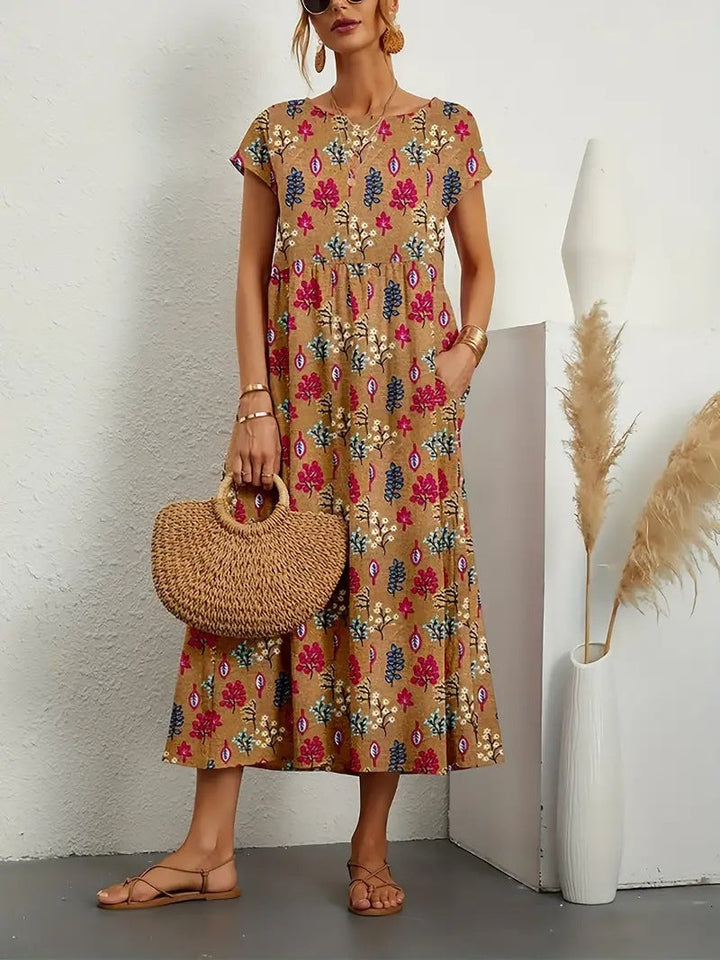 Women’s Dress | Midi All-Over Print