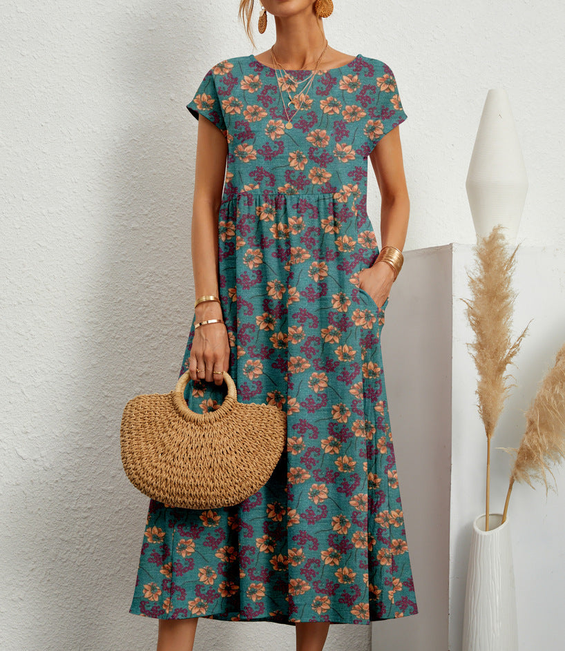 Women’s Dress | Midi All-Over Print