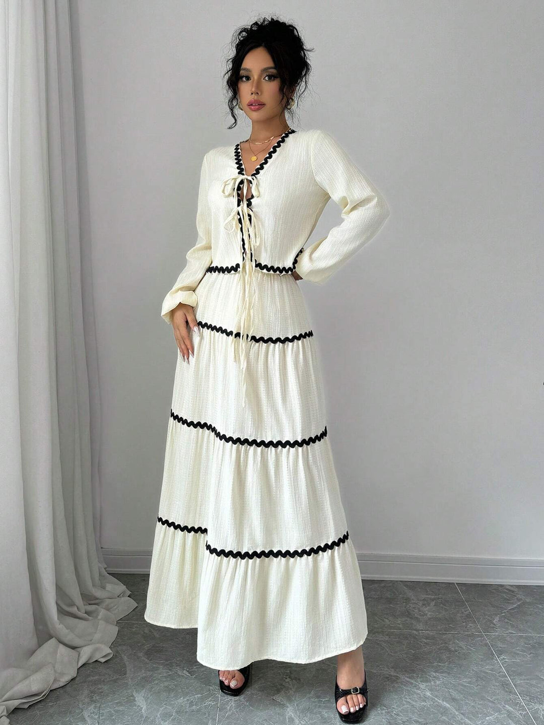 French-Style Dress & Skirt