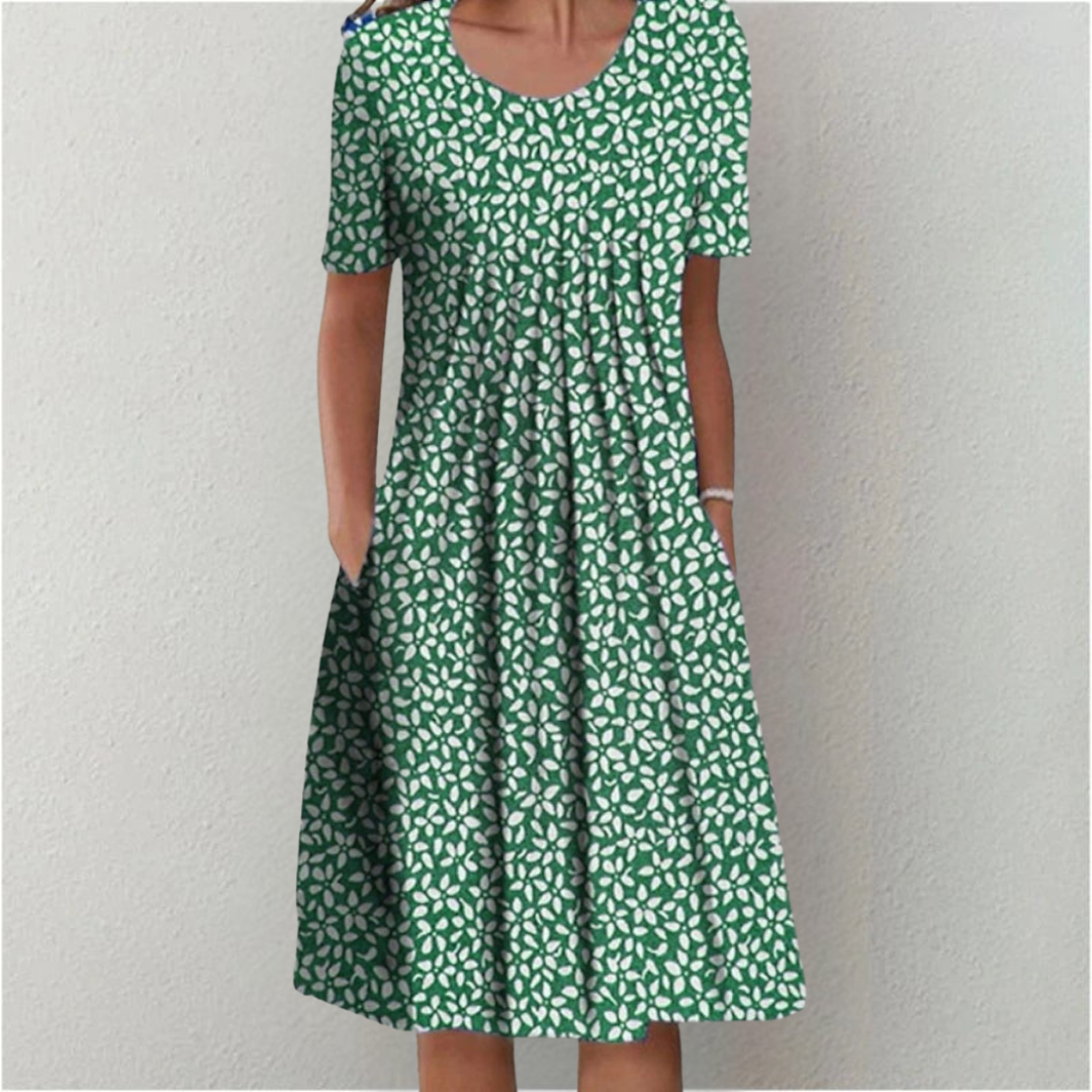 Women's Casual Dress | Midi Floral-style Print