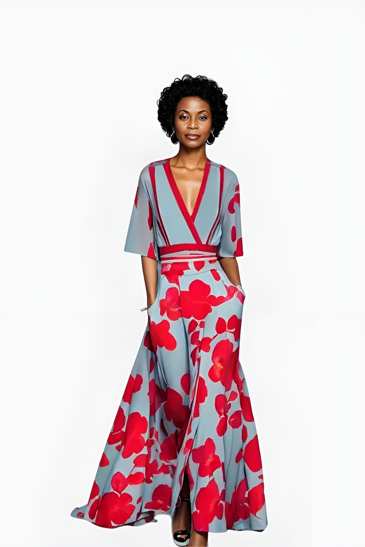 Women's Dress | Floral Maxi Length