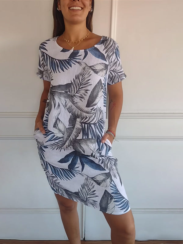 Women's Dress | All-Over Botanical Print