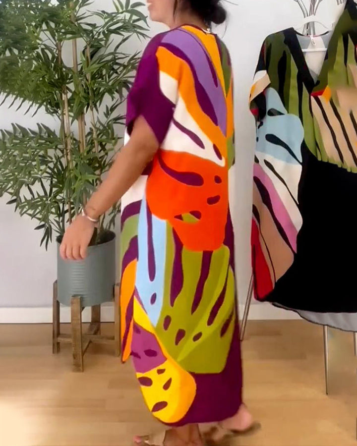 Lisa Leaf Dress