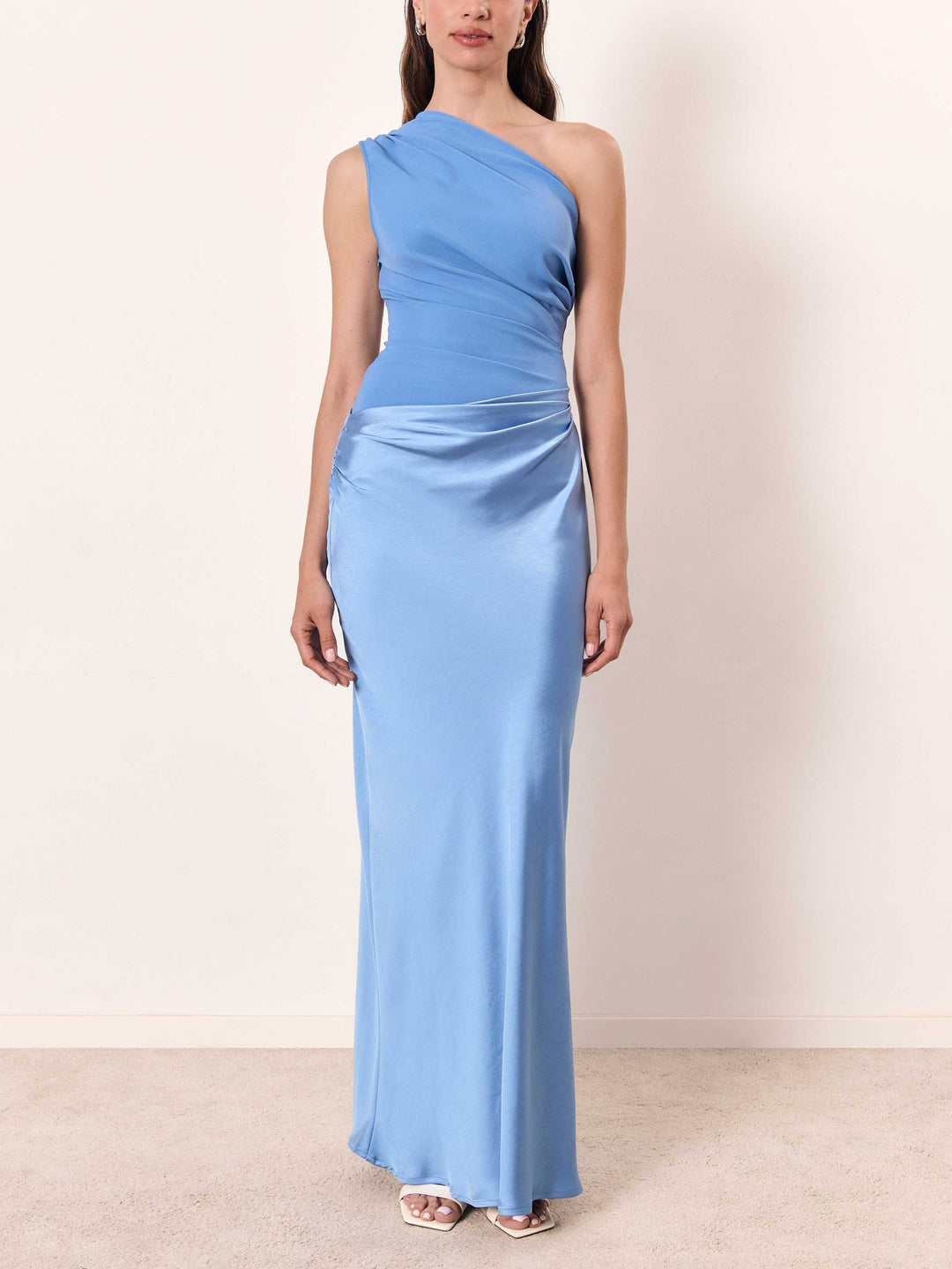Women's Dress | Asymmetrical Neckline Maxi