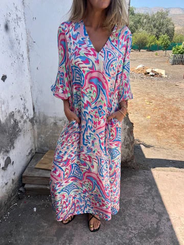 Evelyn Boho Maxi Dress