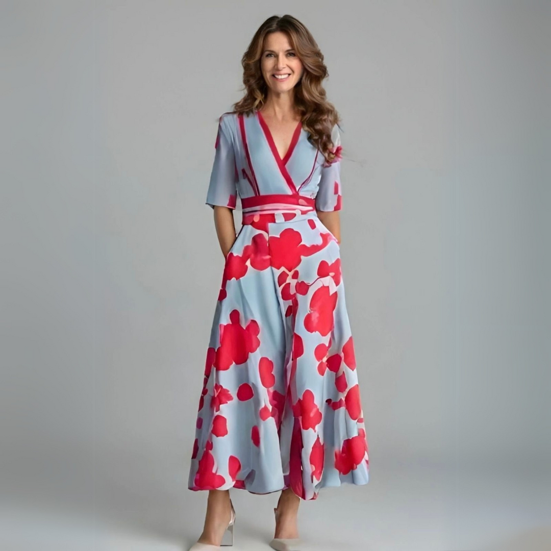 Women's Dress | Floral Maxi Length