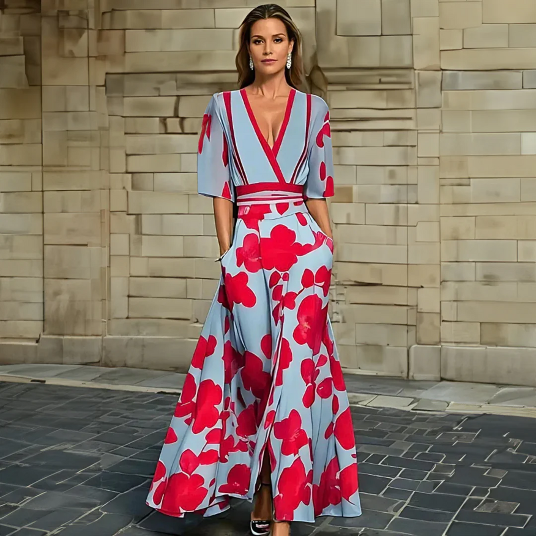 Women's Dress | Floral Maxi Length