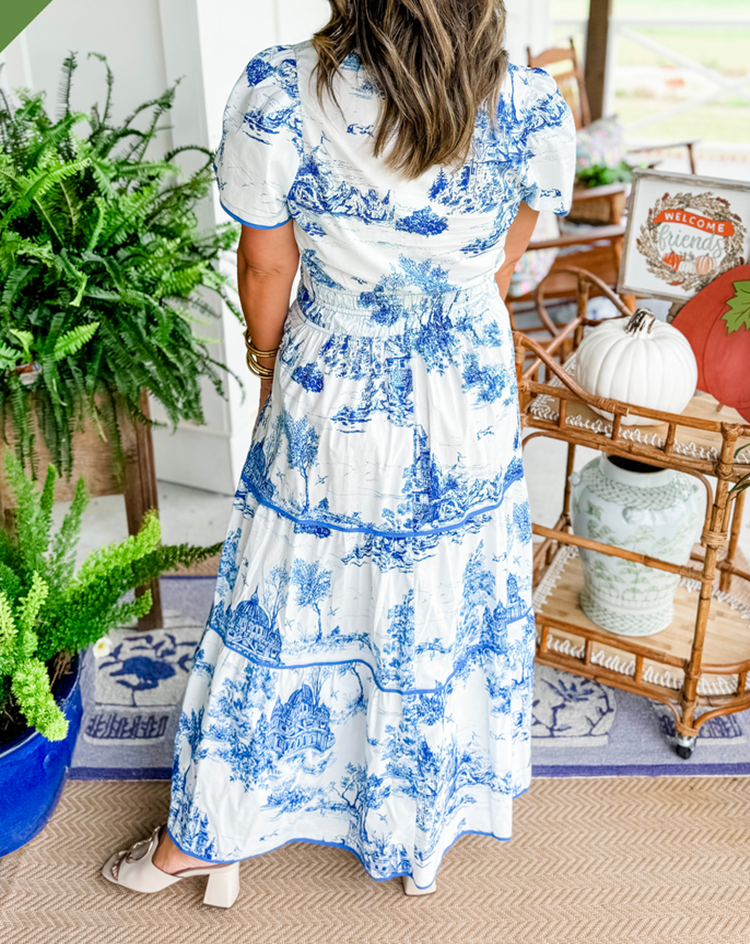 Women’s Dress | Toile Classic Maxi