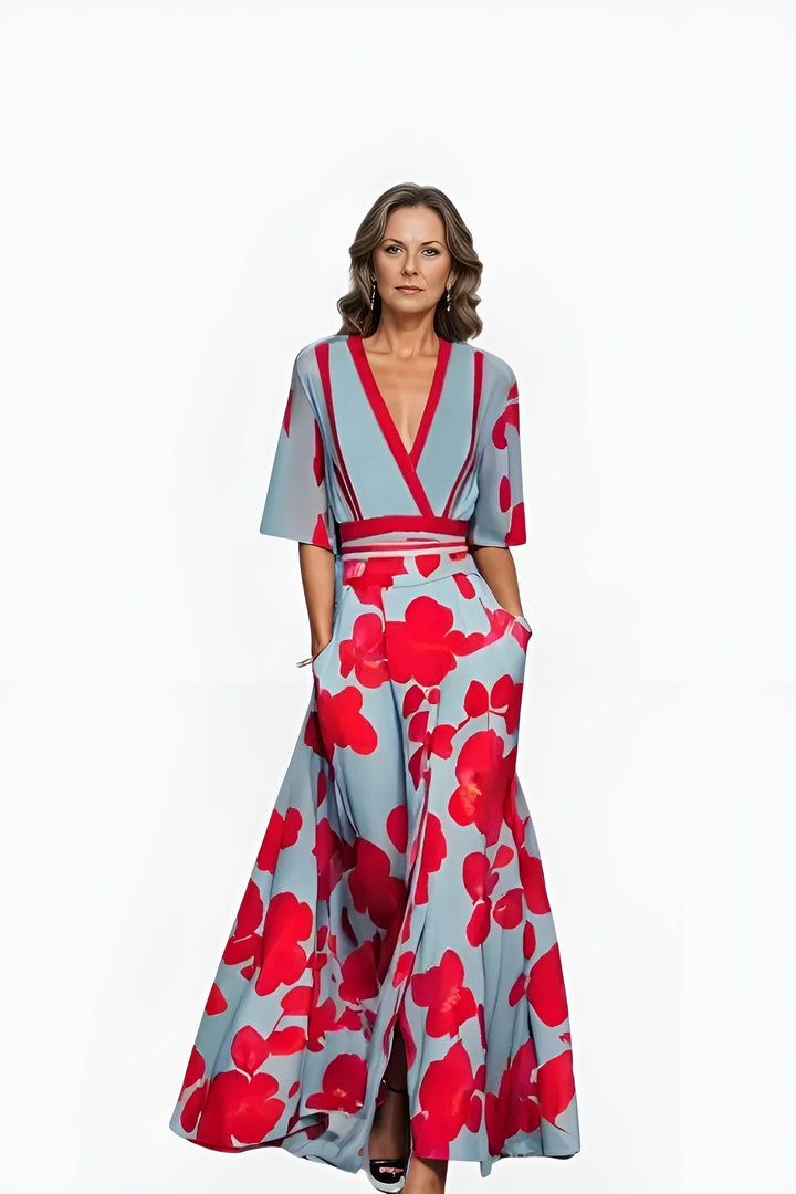 Women's Dress | Floral Maxi Length