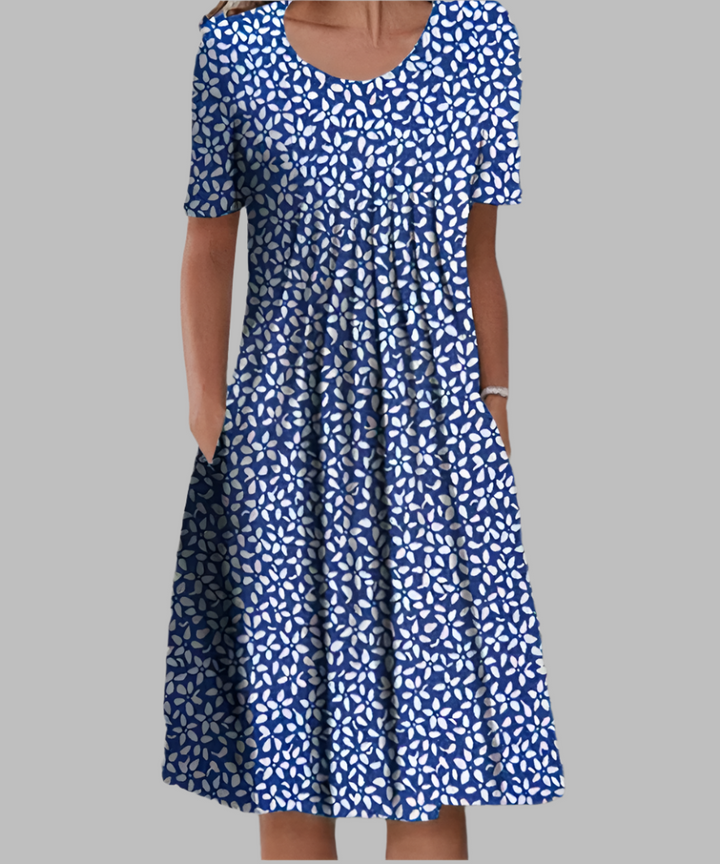 Women's Dress | Floral Print Midi