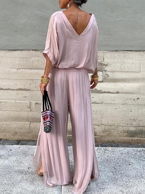 Edith V-Neck Maxi Dress