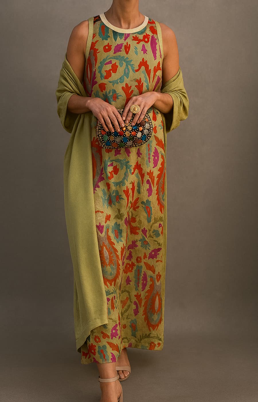 Women’s Dress | Multicolor Bohemian Style