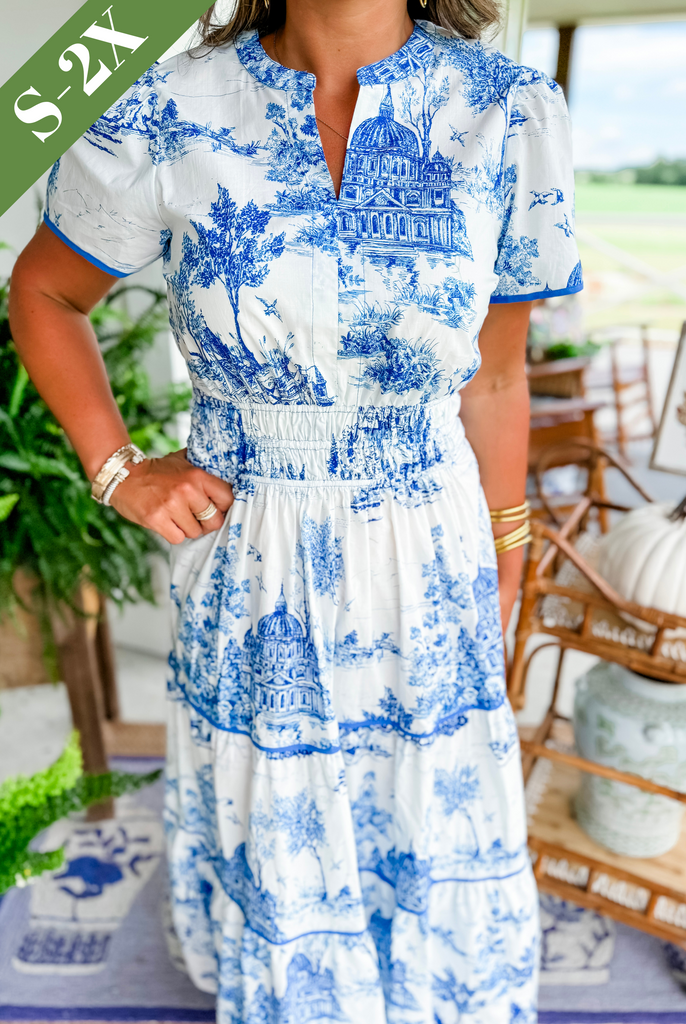 Women’s Dress | Toile Classic Maxi