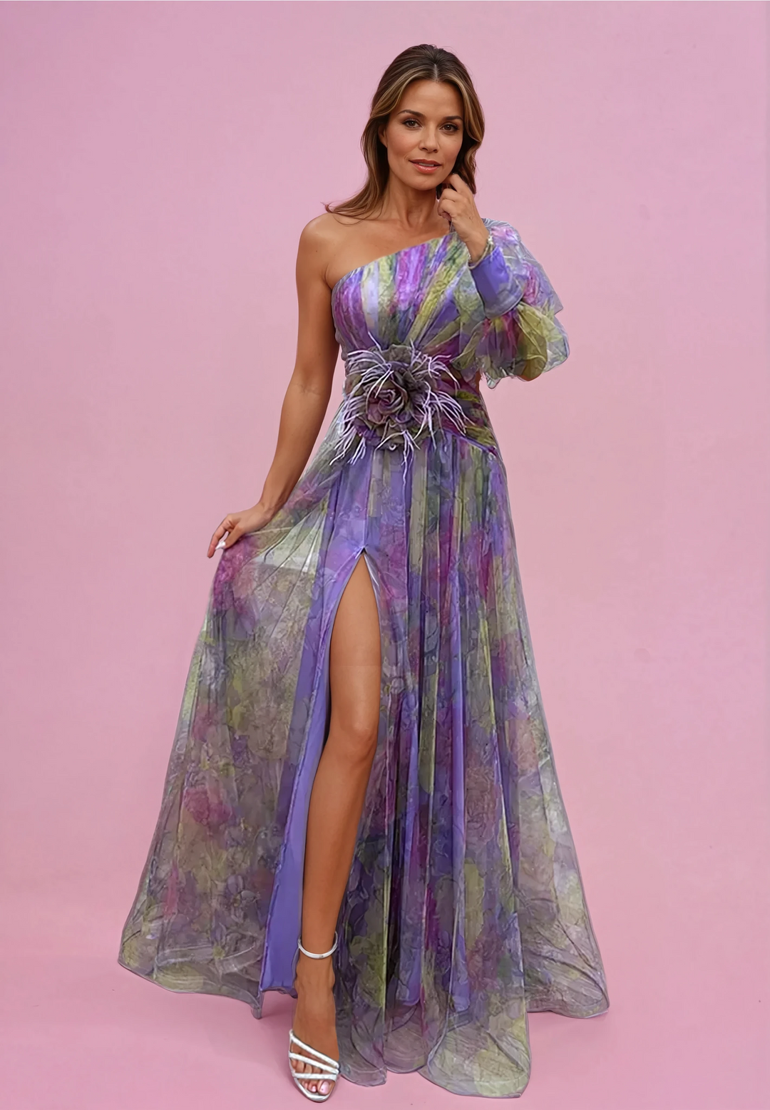 Cecelia One Sleeve Dress