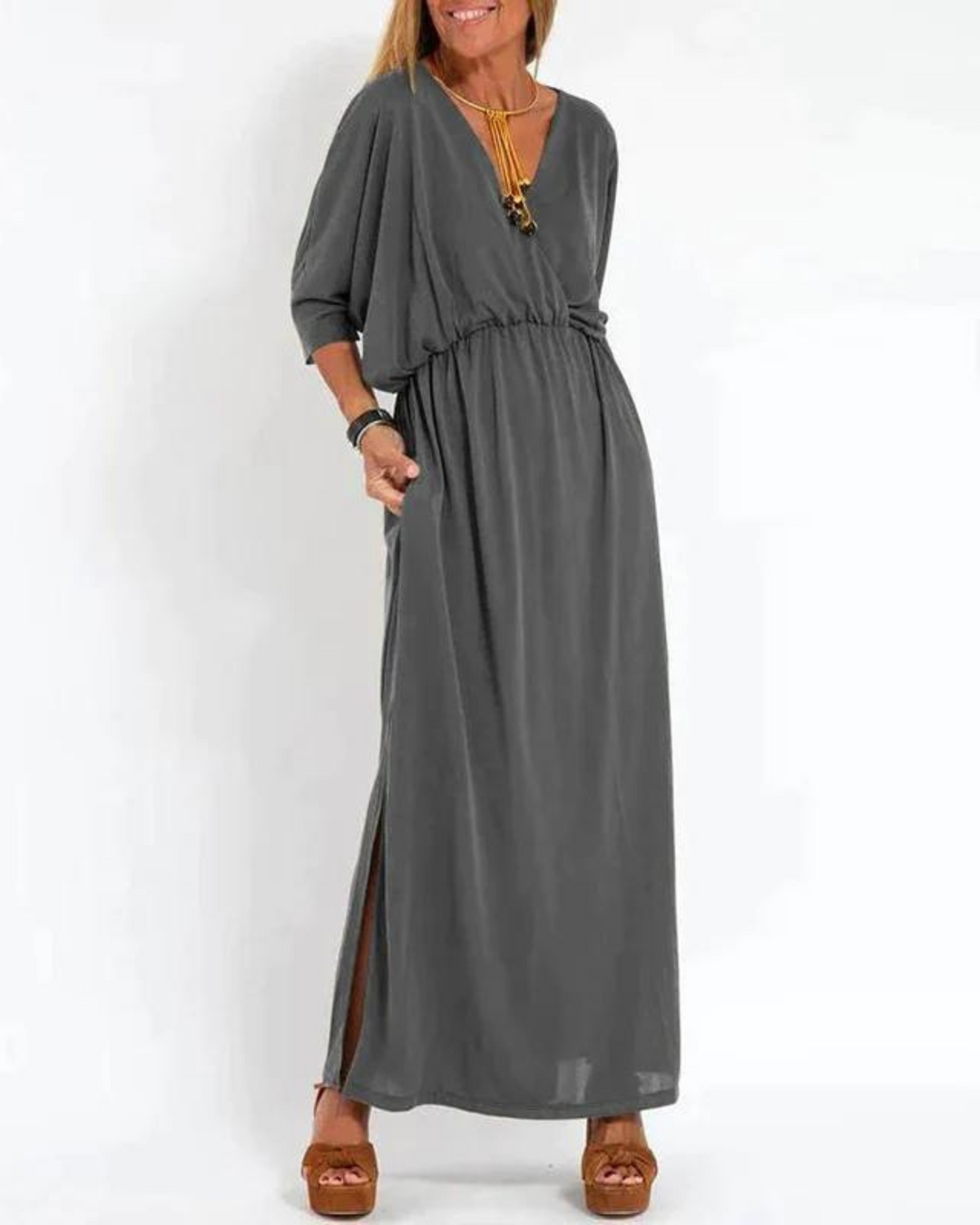 Women's Dress | Maxi-length Relaxed Shape