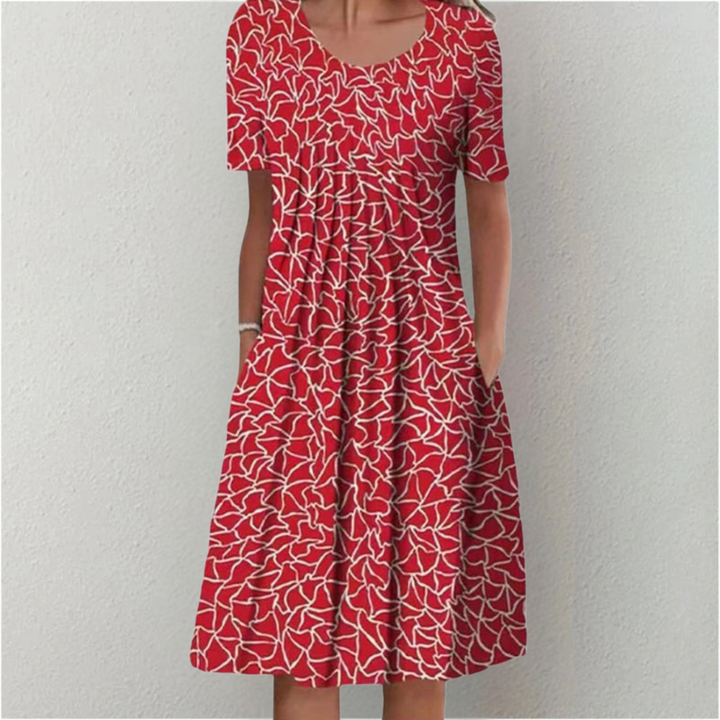 Women's Casual Dress | Midi Floral-style Print