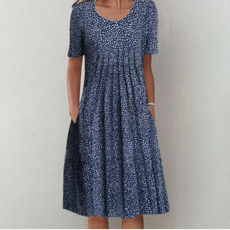 Women's Casual Dress | Midi Floral-style Print
