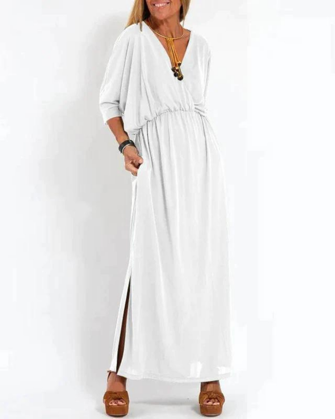Women's Dress | Maxi-length Relaxed Shape