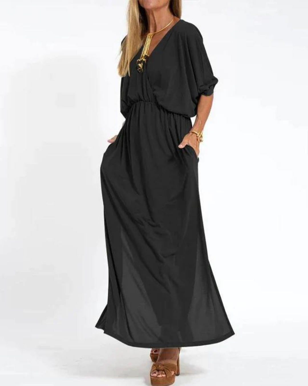 Women's Dress | Maxi-length Relaxed Shape