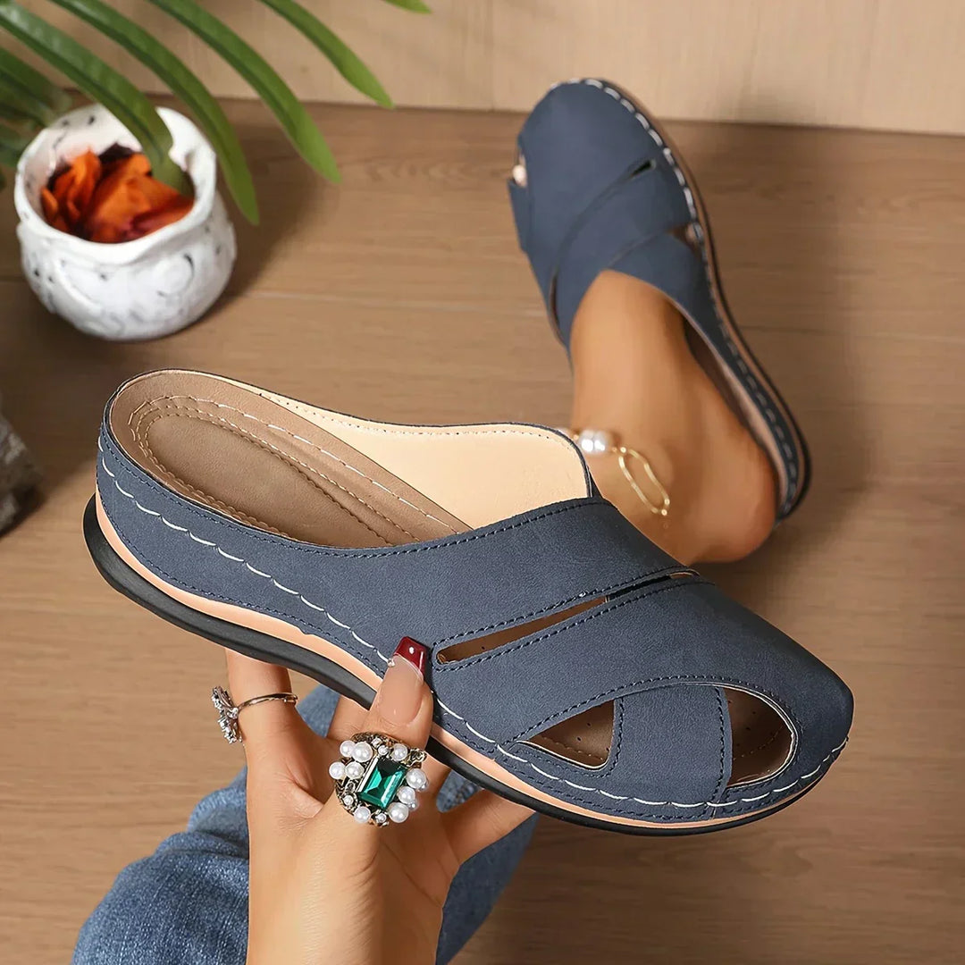 Zara | Women's Platform Wedge Sandals