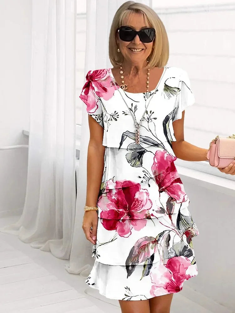 Women's Dress | Floral Print Mini