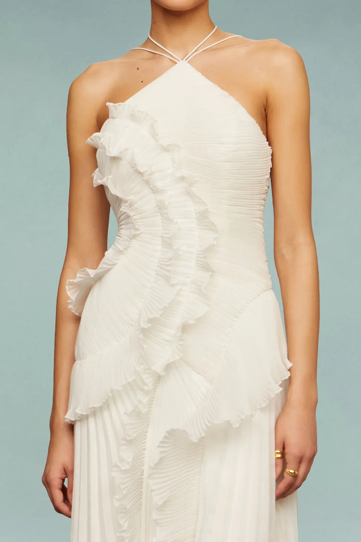 Emma Ruffle Maxi Dress