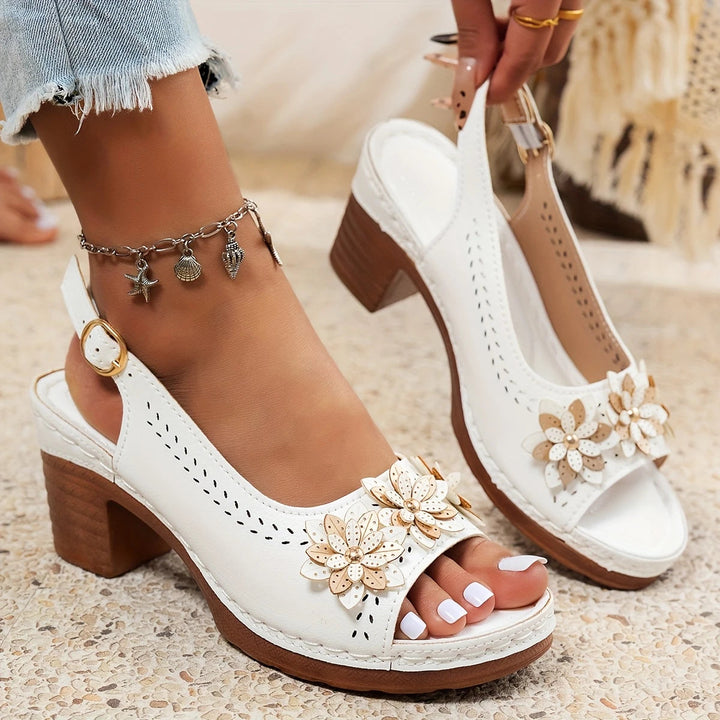 Rosewood | Women's Adjustable Ankle Strap Sandals