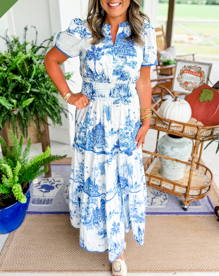 Women’s Dress | Toile Classic Maxi
