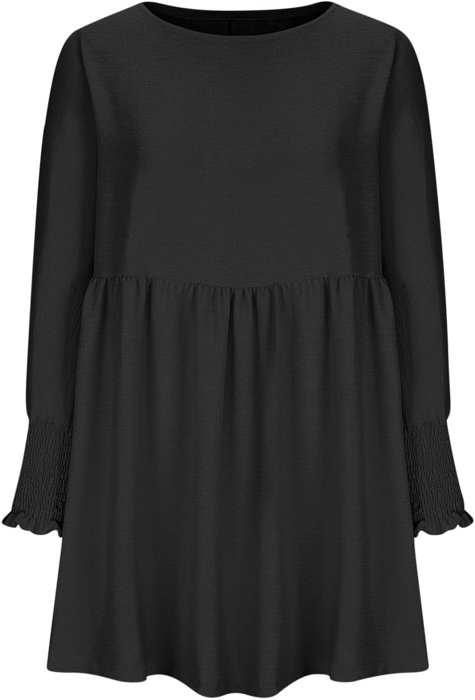 Women's Summer Dress | Loose Silhouette Round Neckline
