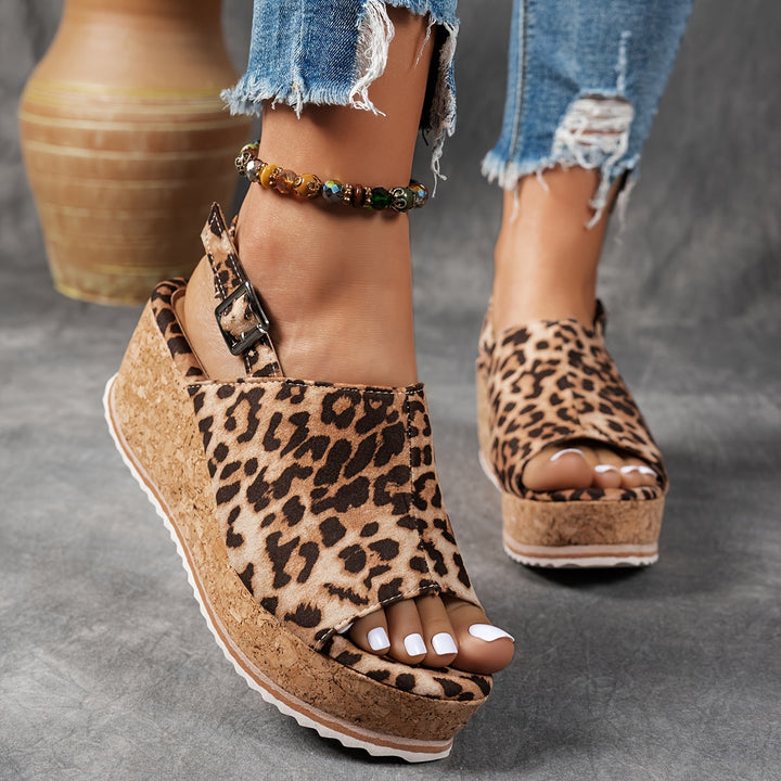 Terra | Women's Platform Adjustable Buckle Sandals