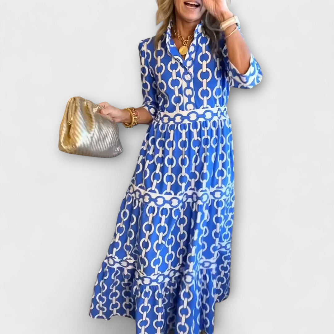 Women’s Dress | Chain Pattern Midi