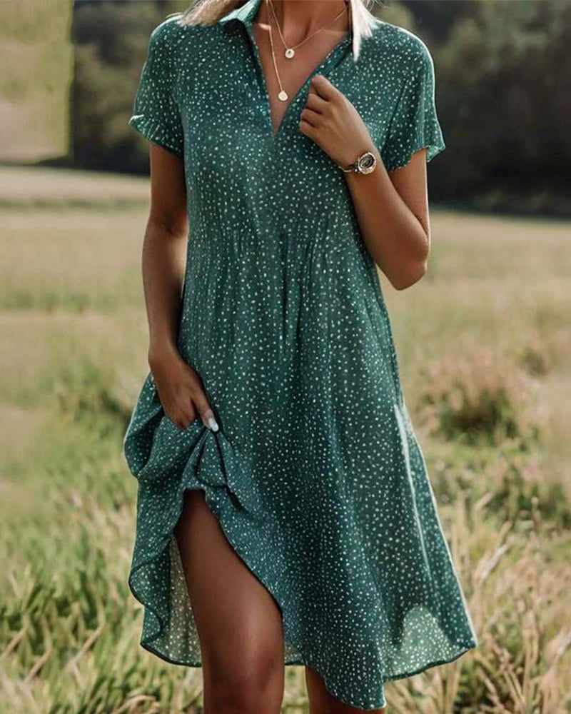 Miranda V-neck dress