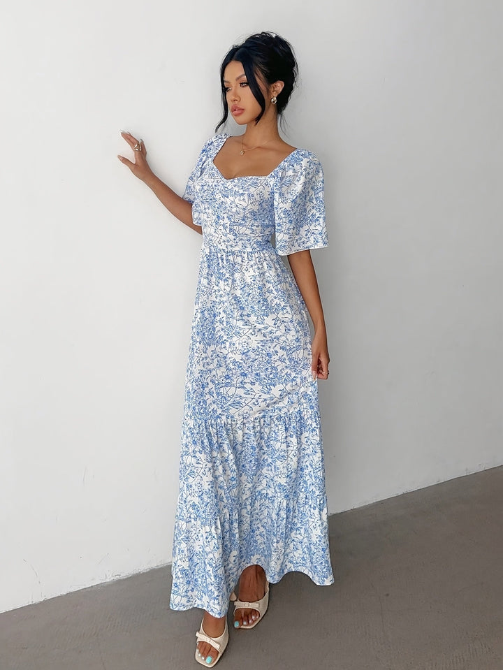 Carol - Women Casual Floral Maxi Dress