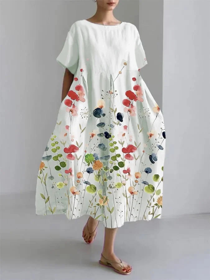 Women’s Summer Dress | All-Over Floral Print