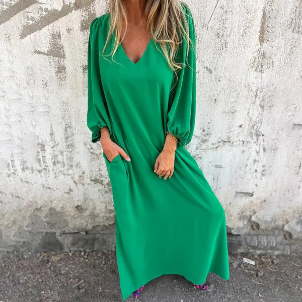 Lillian Boho Dress with Pockets
