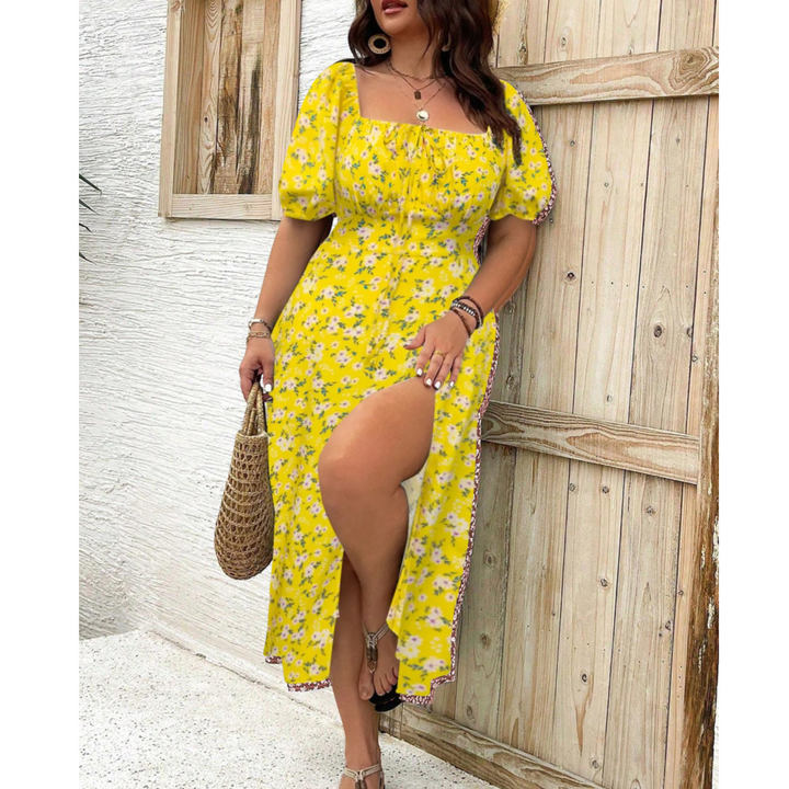 Women's Dress | Slide Slit Detail Midi