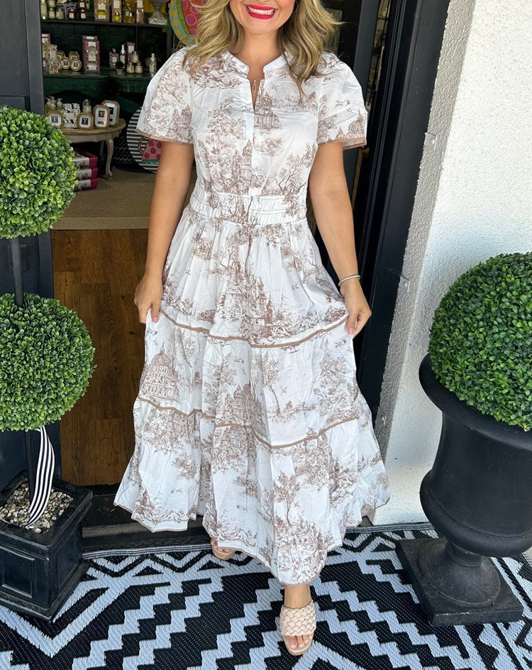 Women’s Dress | Toile Classic Maxi