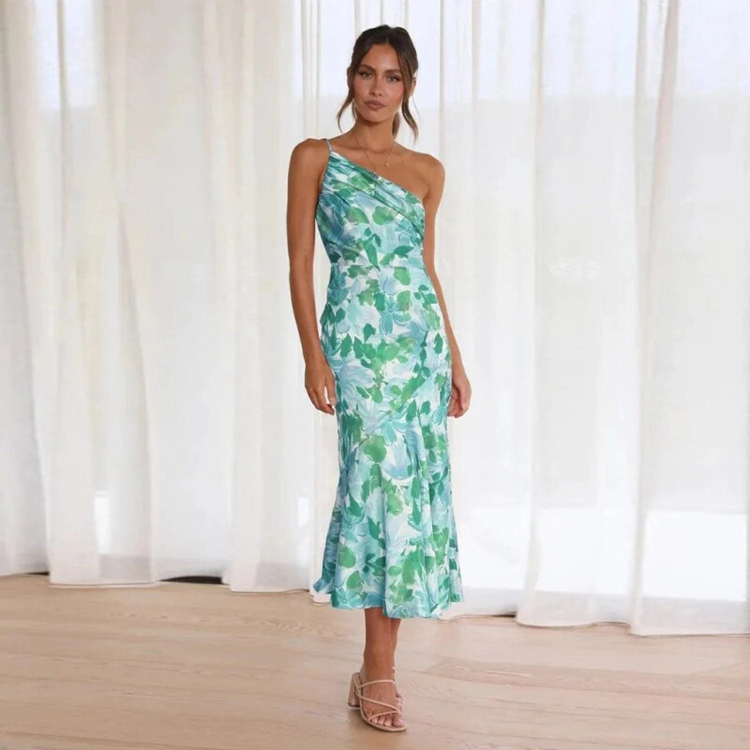Women's Dress | Floral Print Bodice Design