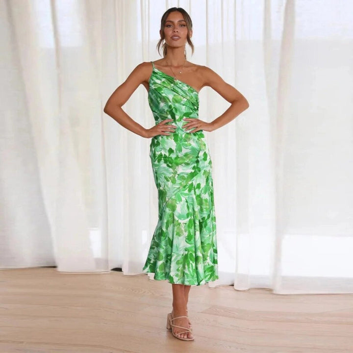 Women's Dress | Floral Print Bodice Design