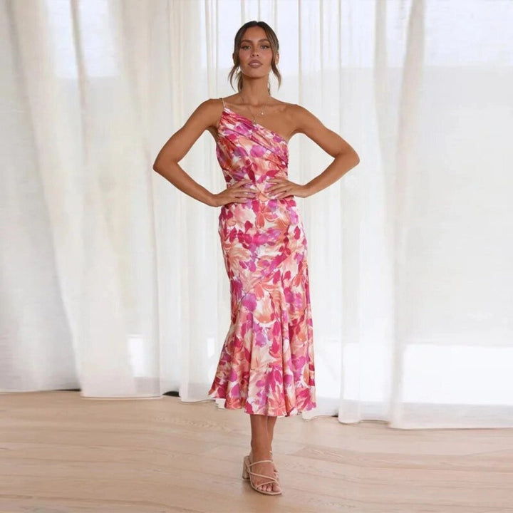 Women's Dress | Floral Print Bodice Design