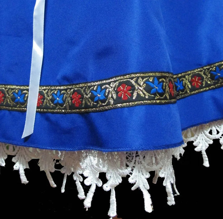 Women's Blue Oktoberfest Dress Costume