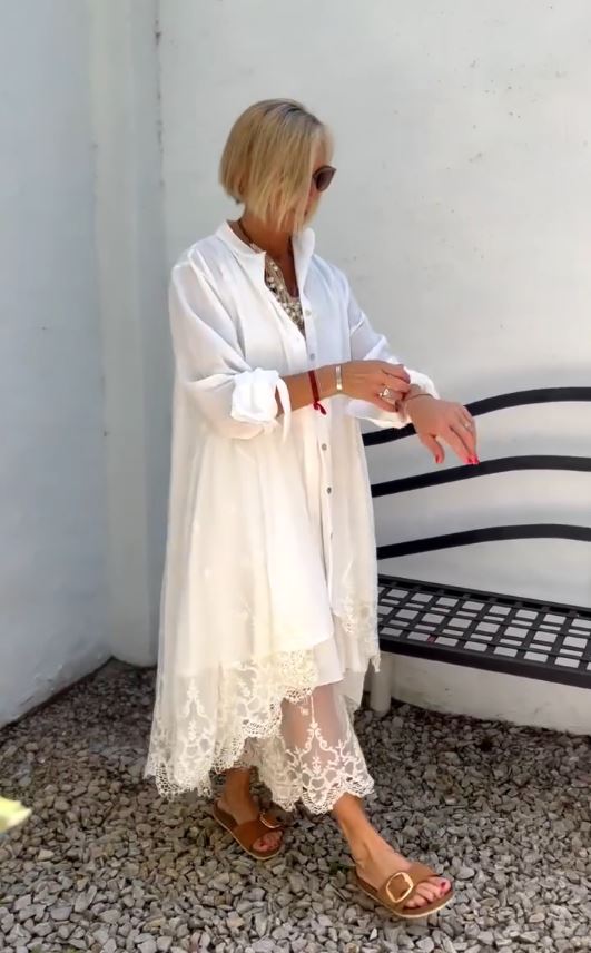 Aria Lace Dress Set