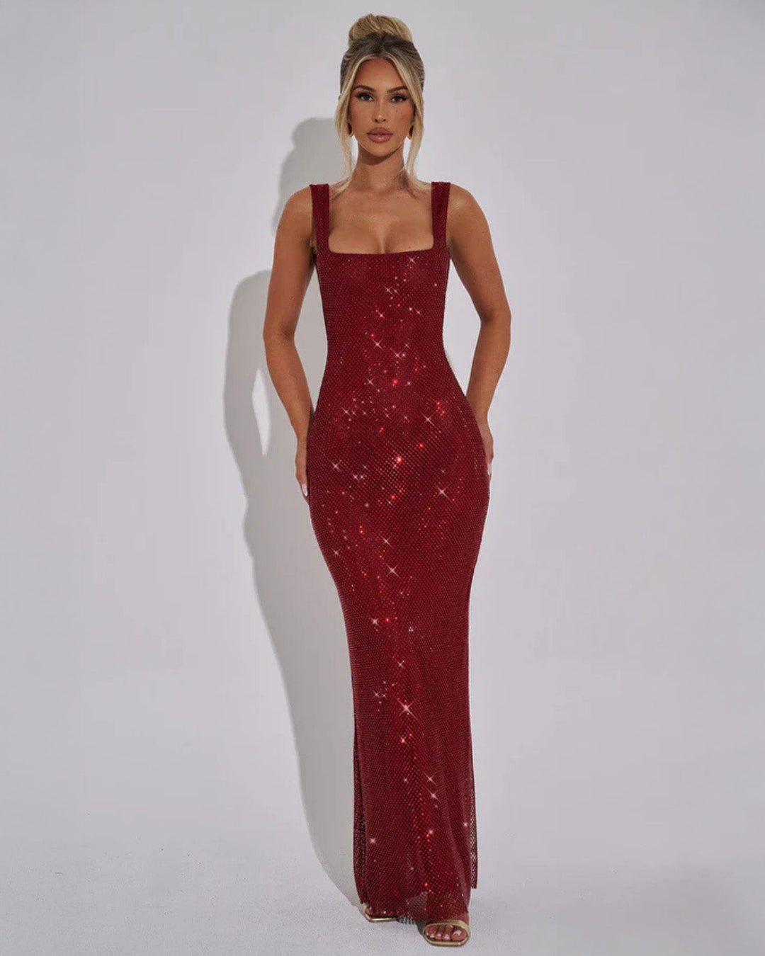 Celeste Embellished Formal Evening Grown