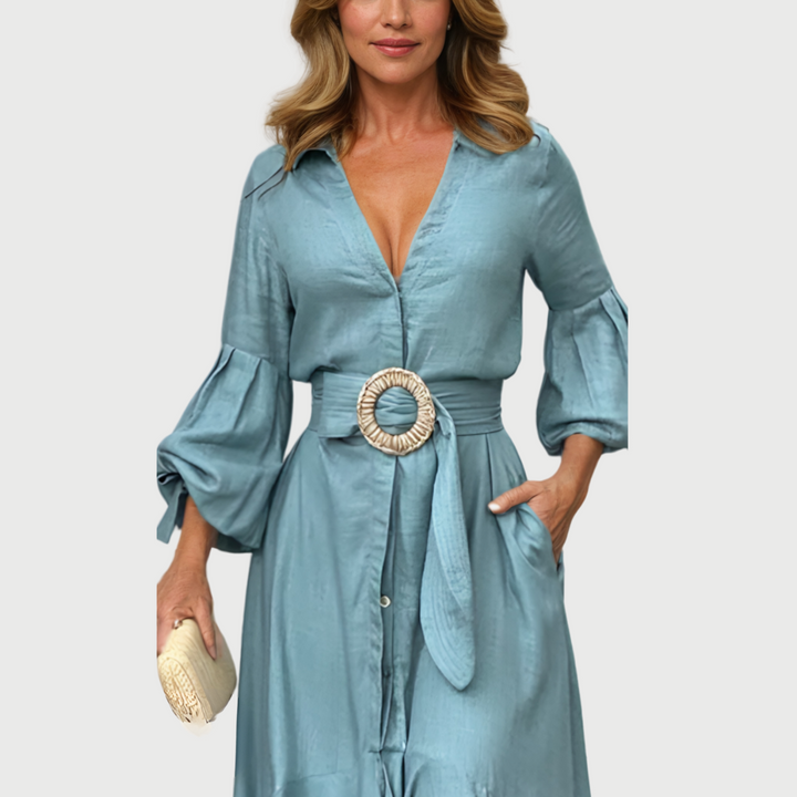 Grace Boho Midi Dress