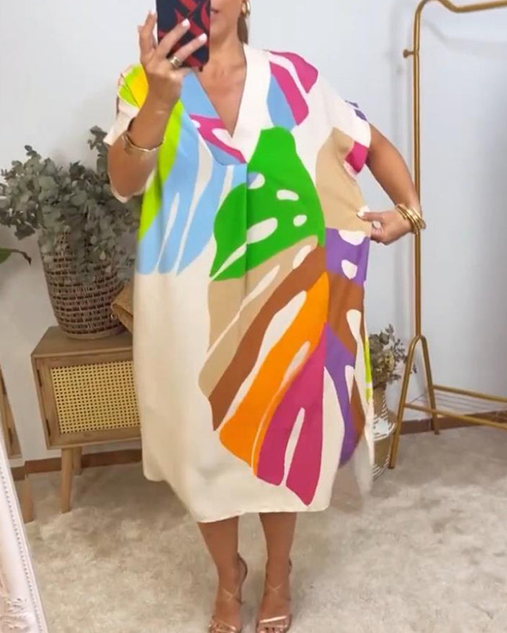 Lisa Leaf Dress